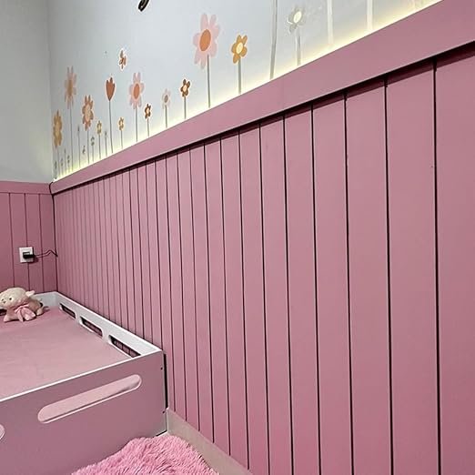 Painéis Shiplap MDF 3mm Decoração Madeira Ripas Reforma